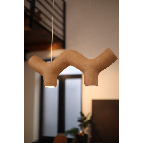 Підвісний світильник Khvilya Chandelier (2 light bulbs)