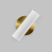 Настенный двойной светильник Brass White