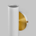 Настенный двойной светильник Brass White