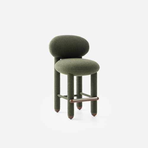 Полубарный стул Counter Chair Flock CS1