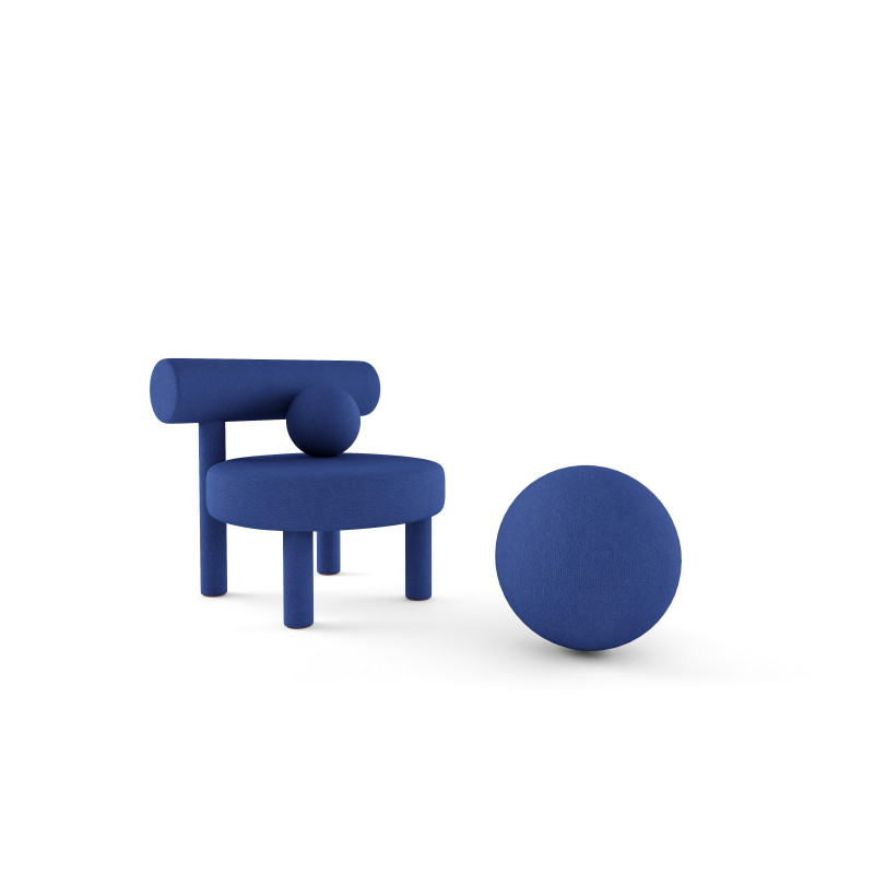 Стул LOW CHAIR GROPIUS CS1 ткань velvet