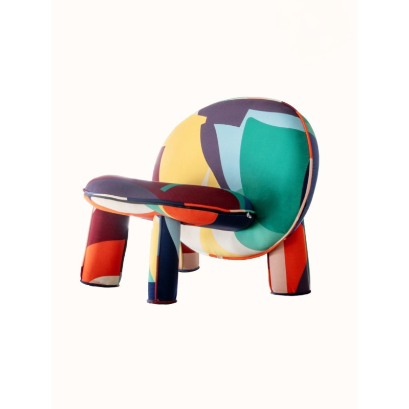 Кресло Dino ARHIVE FABRIC Sonia Delaunay ShishkaProject