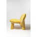 Кресло Dino желтое ARHIVE FABRIC SERGIY KOLOS ShishkaProject