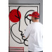 Килим Face of Art 1 ShishkaProject 