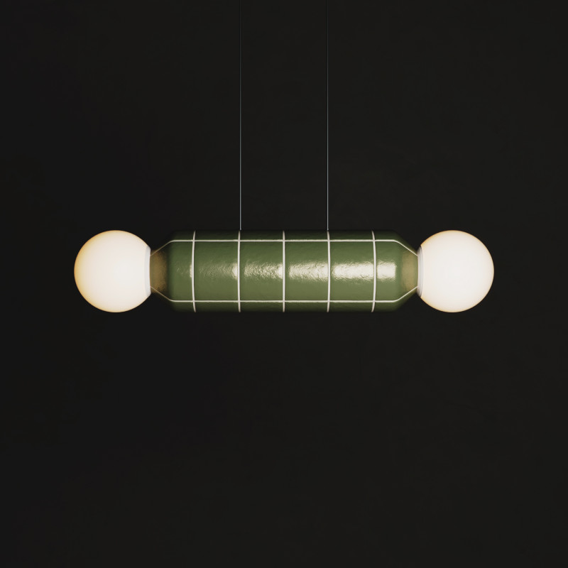 Підвісний світильник NAVAZI MONOCHROME medium horizontal lamp