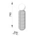 Торшер Navazi MONOCHROME medium floor lamp