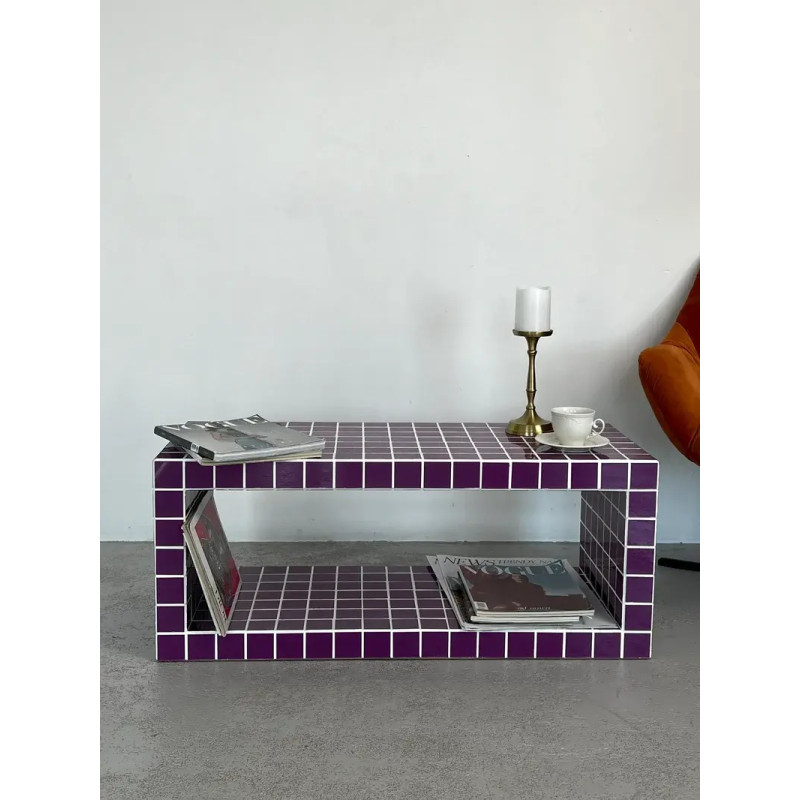 Столик для телевізора Cube Flat TV Table 95/40 см. Tile 5 cм