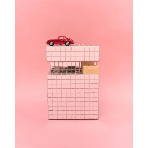 Кавовий столик Mirror Cube Shelf