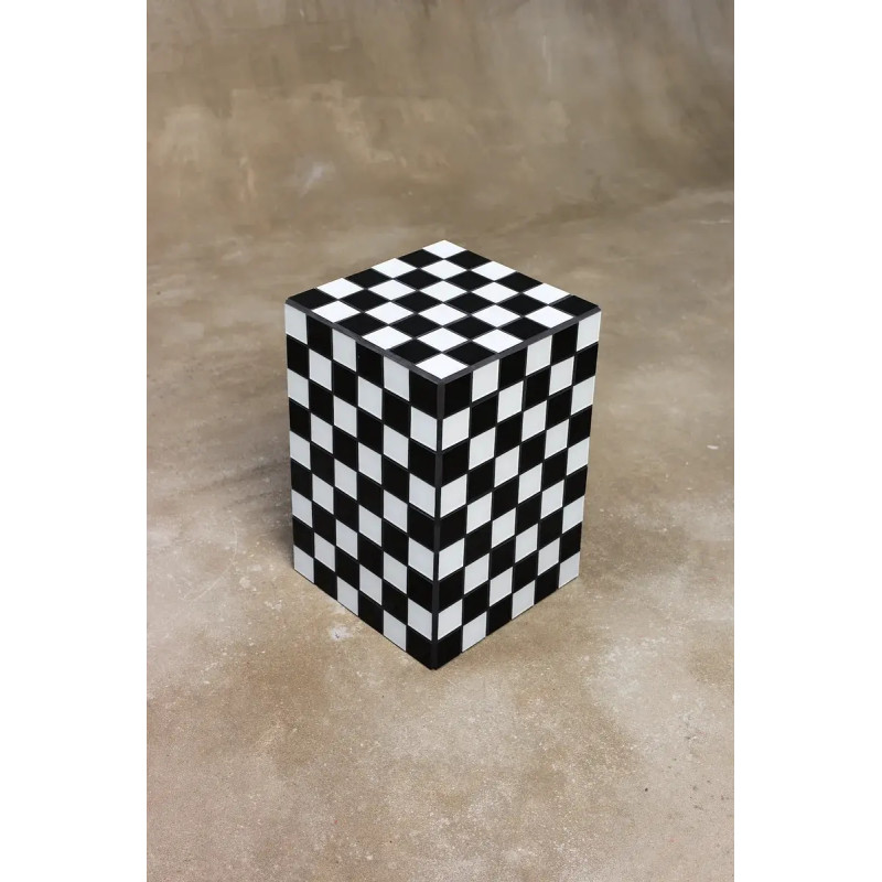 Кавовий столик Standart Chess Cube 45/35 см. Tile 5 см