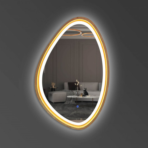 Зеркало асимметричное Breton с LED-подсветкой
