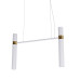 Світильник Tube chandelier арт. 5299 ( білий / золотий 100см) Світильник Tube chandelier арт. 5299 ( білий / золотий 100см)