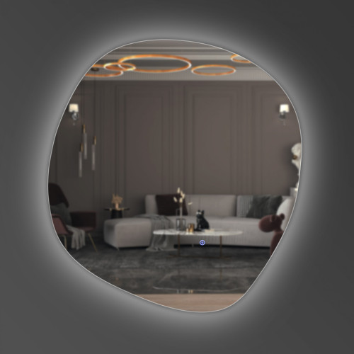 Зеркало асимметричное Miro One с LED-подсветкой