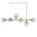 Люстра Big Boobs арт. 15393 (прозорий) золотий