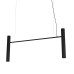 Світильник Tube chandelier арт. 5299 (чорний 120см) Світильник Tube chandelier арт. 5299 (чорний 120см)