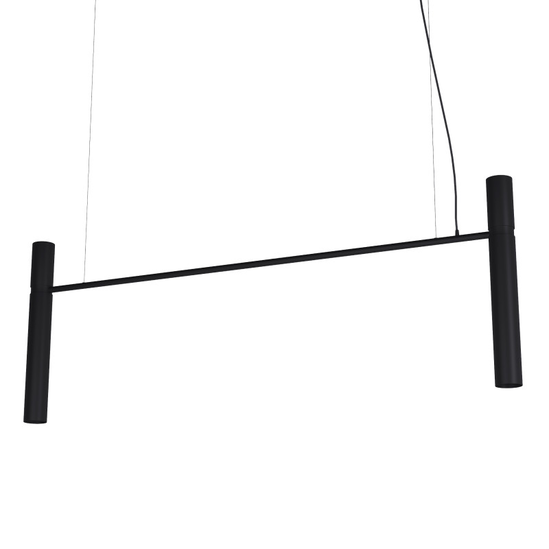 Светильник Tube chandelier арт. 5299 (чёрный 150см)