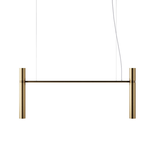 Світильник Tube chandelier арт. 5299 (120см) золотий