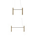 Светильник Tube chandelier арт. 5299 (100см) золотой