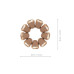Кругле бра Pecherna sconce 'circle 4'