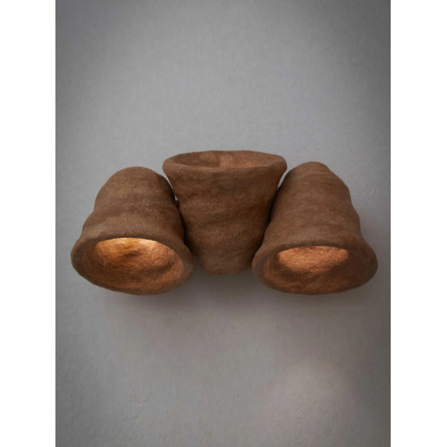 Керамический бра Pecherna sconce 'three' (Bells together)