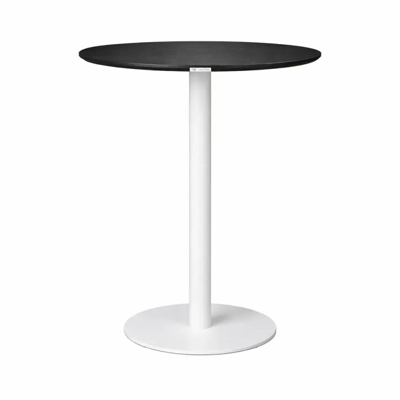 Стіл Soul d-60 білий / чорний дуб