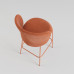 Стілець напівбарний Lilo Exclusive Terracotta Velvet