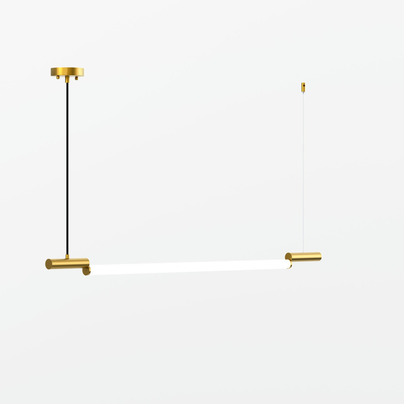 Люстра LINE switch, арт. 37965 светлая латунь