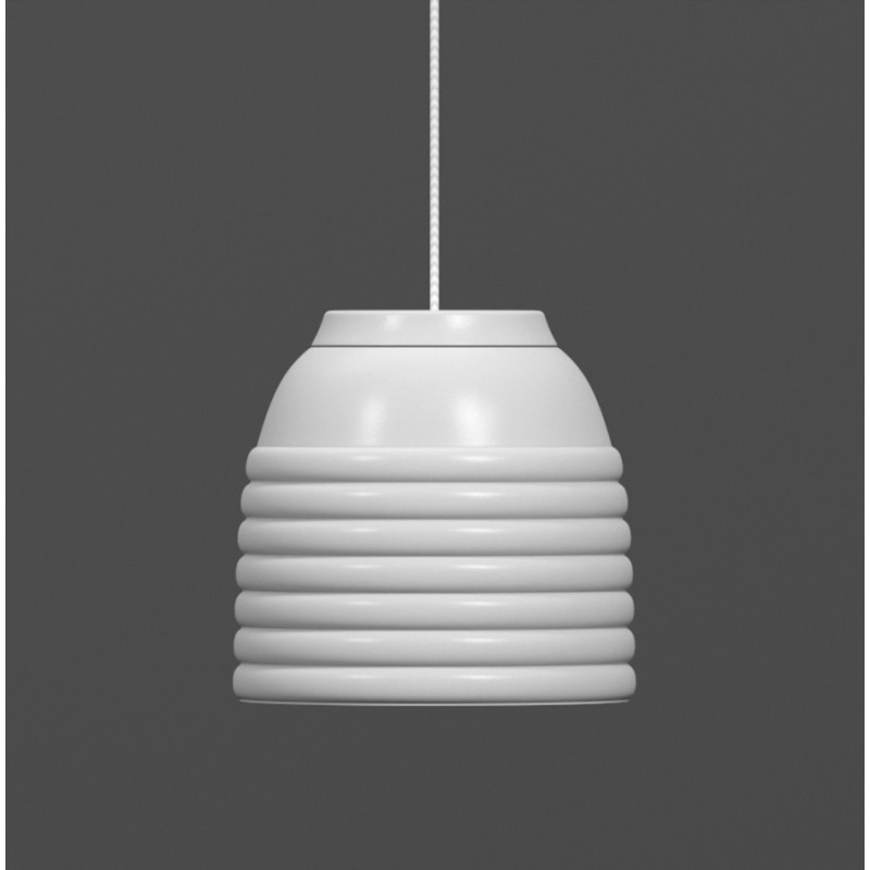 Керамический подвесной светильник CERAMIKA DESIGN JR. RINGS white
