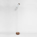 Торшер Laconic small white
