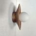 Бра лофт на стену из ясеня Орбит2 (Walnut)