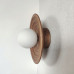 Бра лофт на стену из ясеня Орбит2 (Walnut)