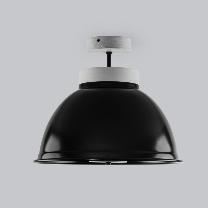 Люстра потолочная schoolhouse style D390 black