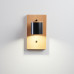 Бра Wooden light black
