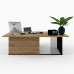 Рабочий стол  GRAF OFFICE BLACK