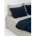 Комплект білизни із вареної бавовни Leglo Mix Grey-Navy