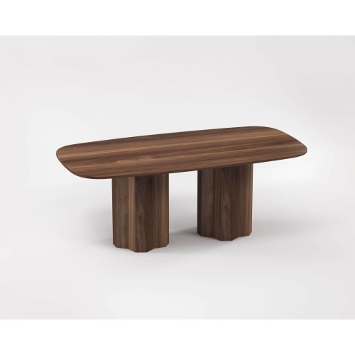 Обеденный стол TRAPEZA OVAL орех