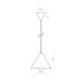 Світильник Cone pendant lamp