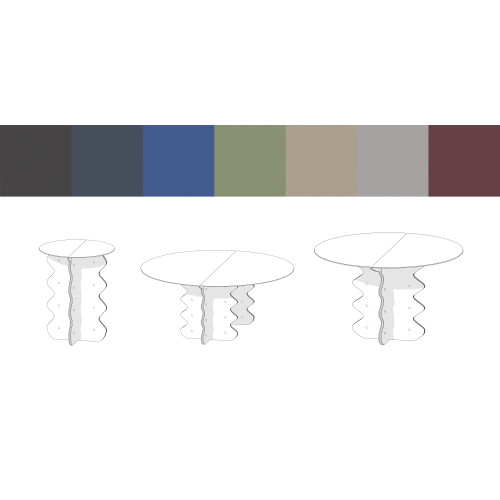 Журнальный стол Large table "Hvylya"
