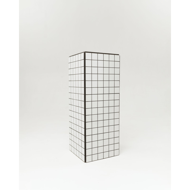 Кавовий столик Long Cube 80/32 см. Tile 5 см