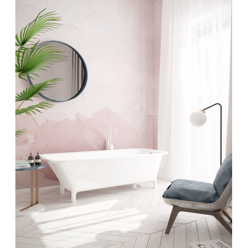 Дизайнерские обои "Масло" / wallpaper bathroom