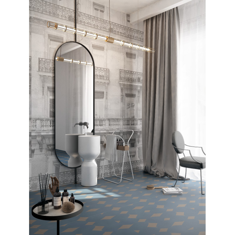Дизайнерські шпалери "Paris" / wallpaper bathroom