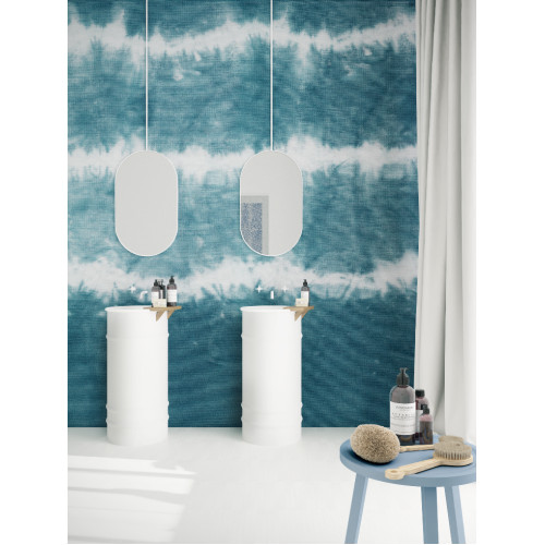 Дизайнерские обои "Шибори" / wallpaper bathroom