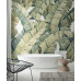 Дизайнерські шпалери "Пальмові листя" / wallpaper bathroom Дизайнерські шпалери "Пальмові листя" / wallpaper bathroom