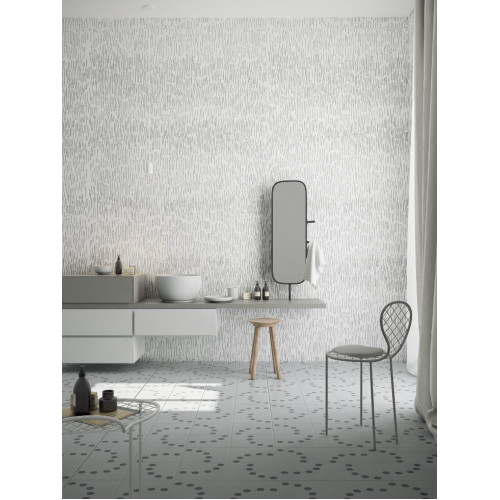 Дизайнерские обои "Линии лайнером" / wallpaper bathroom