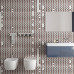 Дизайнерские обои "Геометрия" / wallpaper bathroom