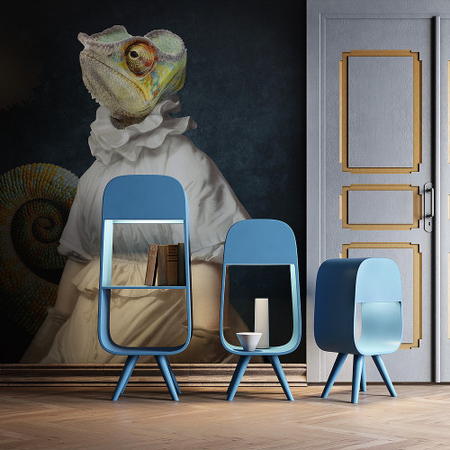 Дизайнерские обои "Хамелеон" design Decorkuznetsov