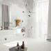 Дизайнерские обои "Ласточки" / wallpaper bathroom