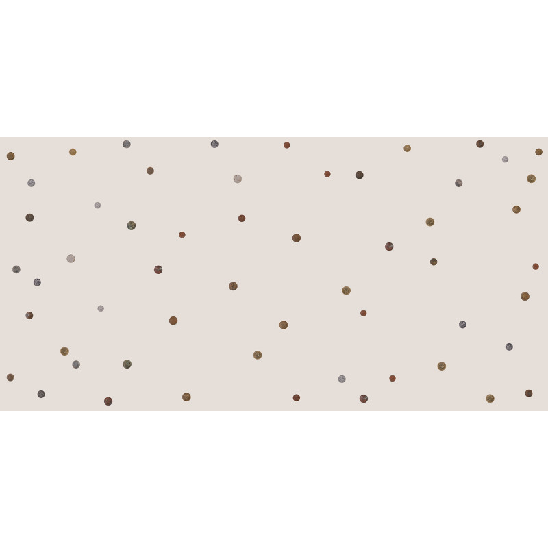 Дизайнерські шпалери Polka dot rustic money by Yevhenii Litvinenko