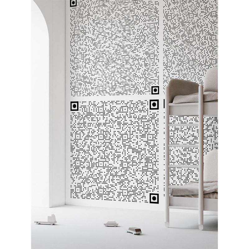 Дизайнерські шпалери "QR казка" design Litvinenko Yevhenii