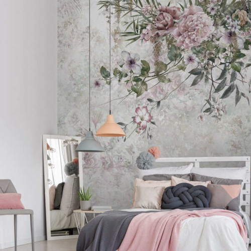 Бесшовные обои "Floral chic"