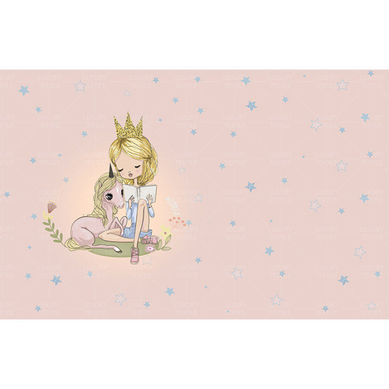 Бесшовные детские фотообои My little princess